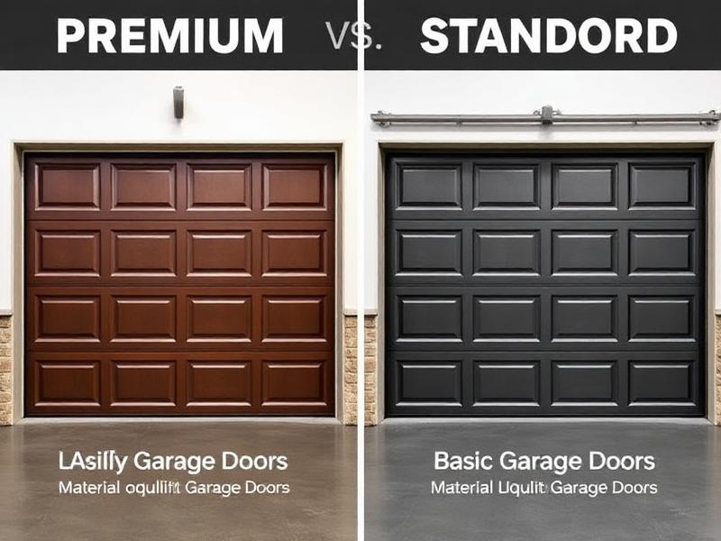 Premium vs Standard Comparison: Making Smart Decisions - garage door buying guide guide